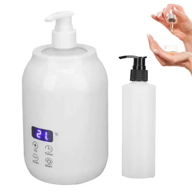 Chauffe-huile de Massage, outil de Massage spécial pour Lotion, avec écran LED, distributeur de chau