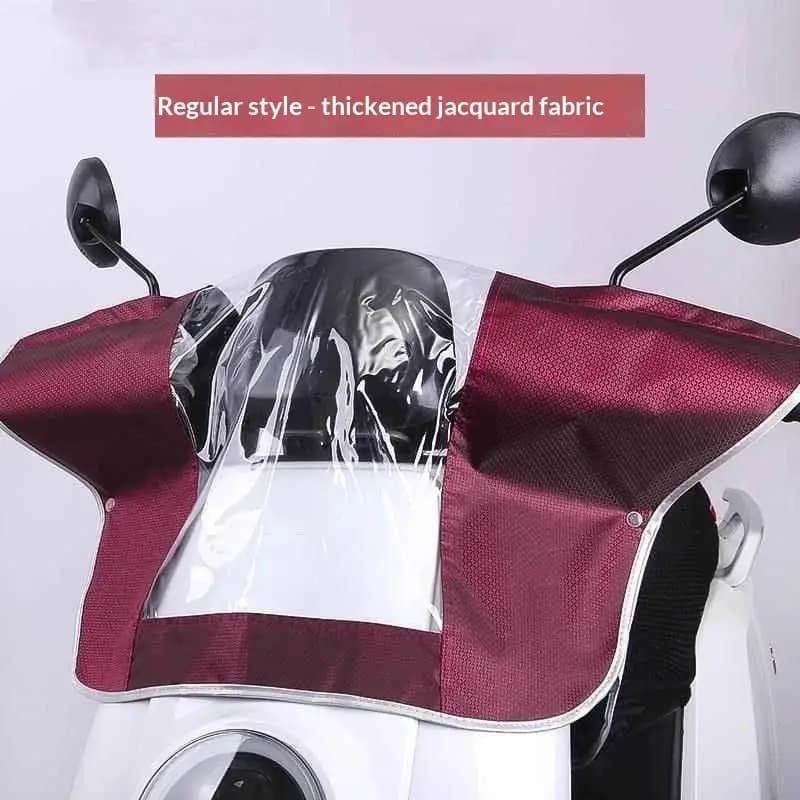 Housse de protection transparente pour tableau de bord de trottinette électrique, avec fermeture écl
