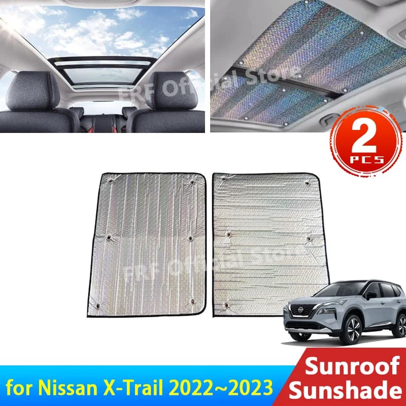 Pare-soleil de toit ouvrant à isolation thermique, pare-brise pour Nissan X-Trail, XTrail, Rogue T33