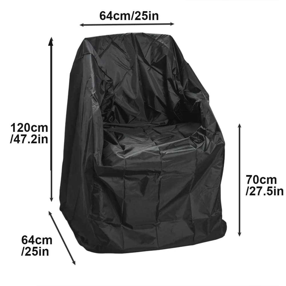Housse de Protection imperméable pour chaises de jardin extérieur, housse de Protection pour canapé,