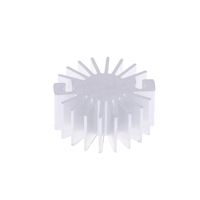 Radiateur en aluminium pour LED 23mm x 10mm ou dissipateur thermique à puce unique, 1W, pour lampe domestique, remplaçable