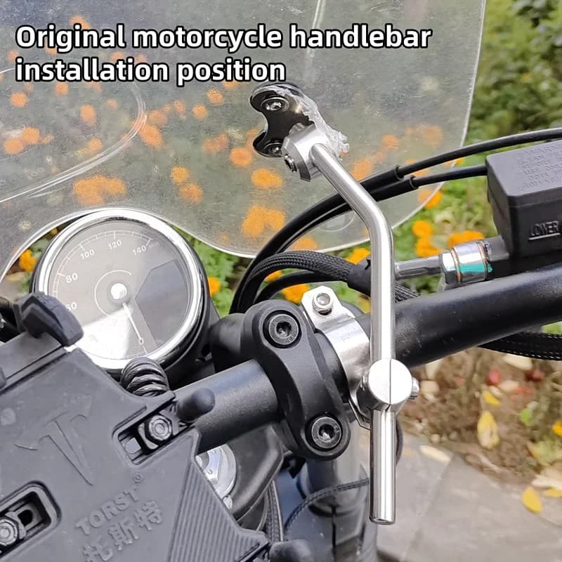 Accessoires de protection contre la pluie pour la modification du pare-brise BMW R NineT
