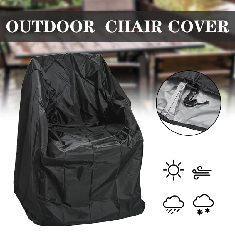 Housse de Protection imperméable pour chaises de jardin extérieur