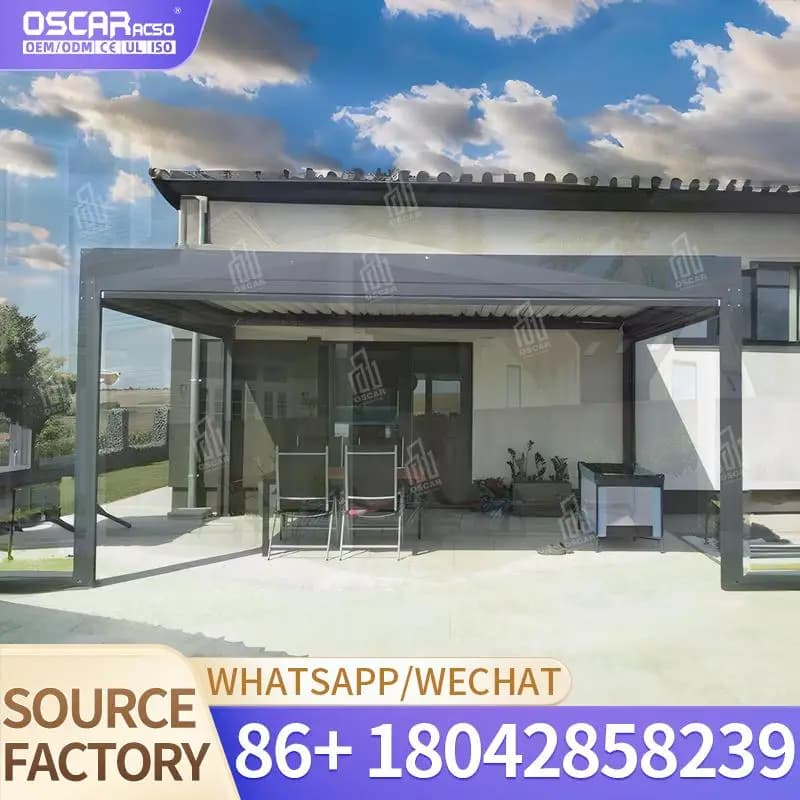 Pérgola en aluminium 3x4
