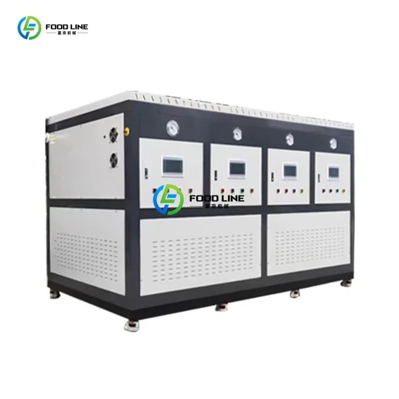 Générateur de vapeur électromagnétique automatique industriel 20KW, chaudière à vapeur à chauffage électrique pour la production en usine