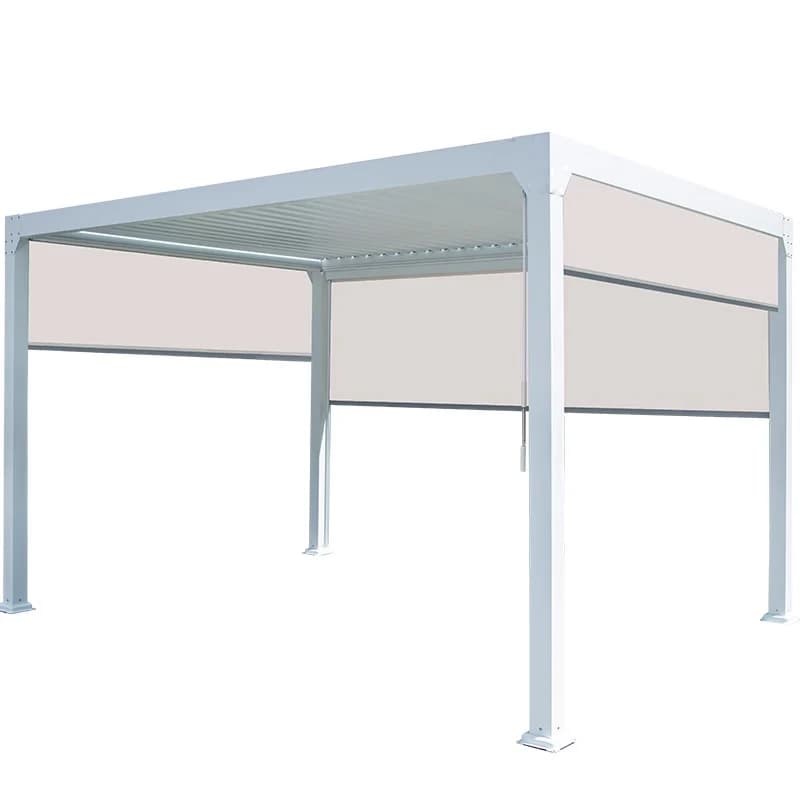 Pergola bioclimatique en aluminium