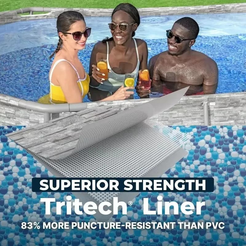 Piscine hors sol ovale Bestway Power Steel Swim Vista