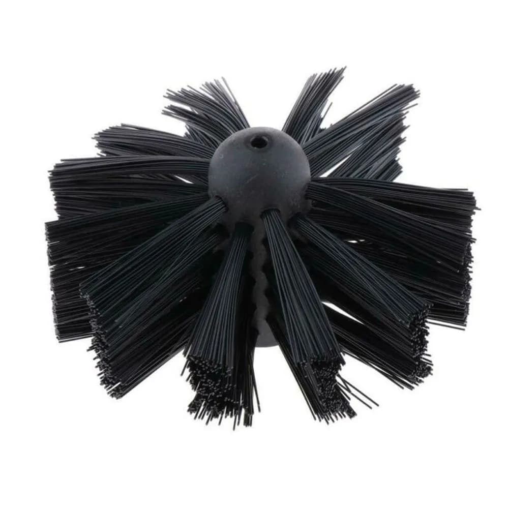 Équipement de nettoyage de 200mm, brosse de cheminée, poêles de cheminée pour sèche-linge, tuyau de cheminée, outils de nettoyage des murs intérieurs