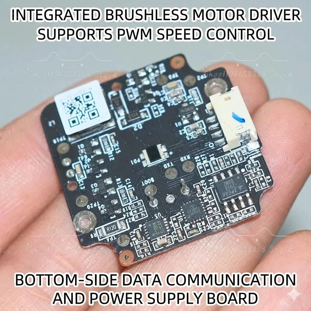 Module Lidar 360 °   Capteur de détection d'obstacles par radar DToF LD06 Mini, rotation interne, portée de 12 mètres, balayage DToF