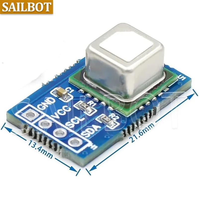 Module de capteur de gaz CO2 SCD40 SCD41, détecteur de température et d'humidité de dioxyde de carbone de haute précision I2C pour Arduino DIY
