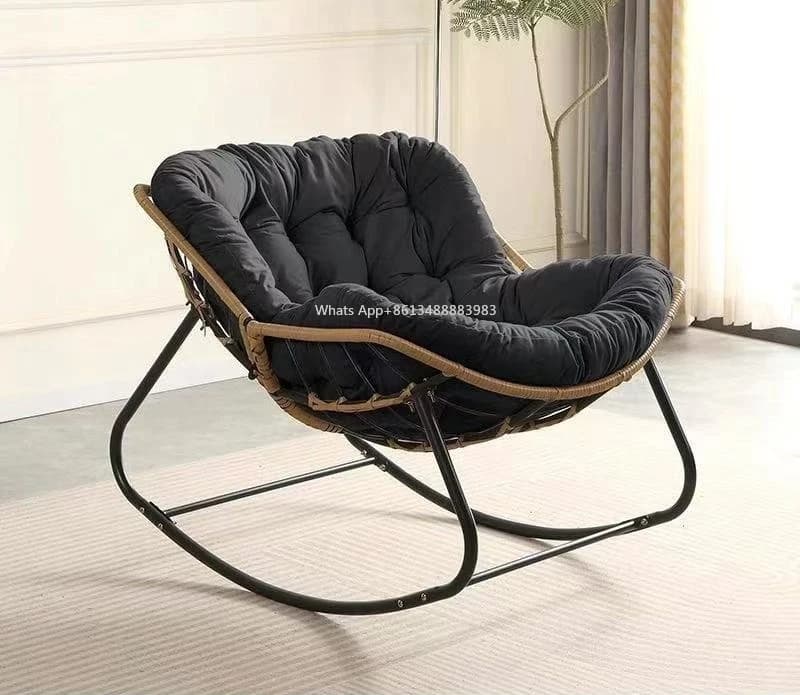 Fauteuil inclinable, canapé, chaise à bascule, salon, simple, loisirs, chambre à coucher, nid d'oiseau, extérieur, rond, chaise nid paresseux d'extérieur
