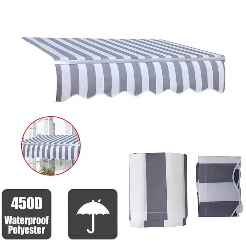 Pare-soleil rétractable pour toit de terrasse de maison