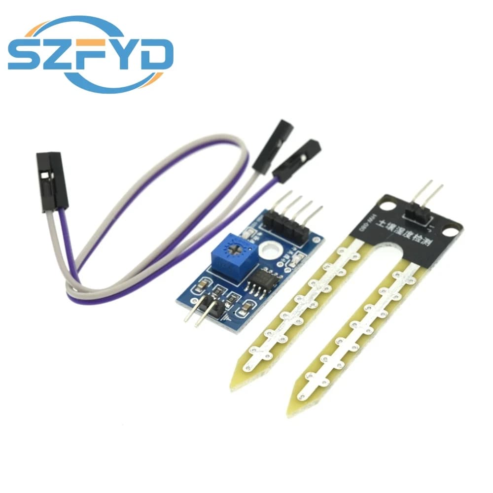 Module de capteur d'humidité du sol, hygromètre, détection d'humidité pour Arduino, Robot de bricolage, voiture intelligente