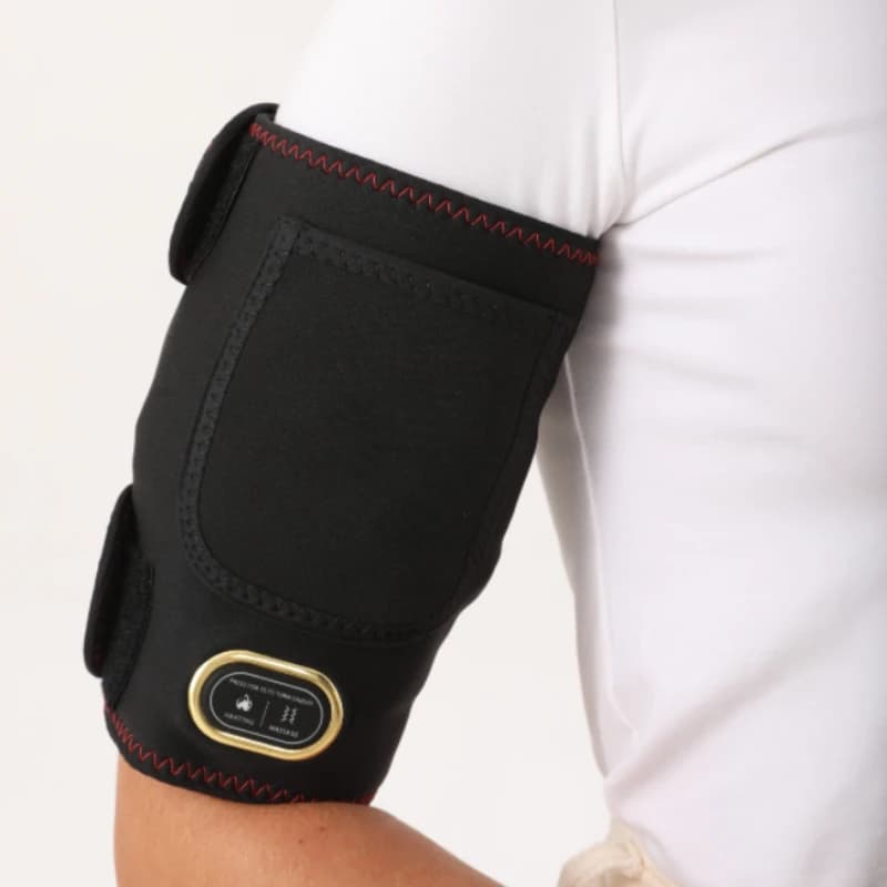 Coussin chauffant pour bras, attelle chauffante pour poignet, coude, genou, cheville, jambe, 3 réglages de chaleur, minuterie sans fil, alimenté par USB, hiver