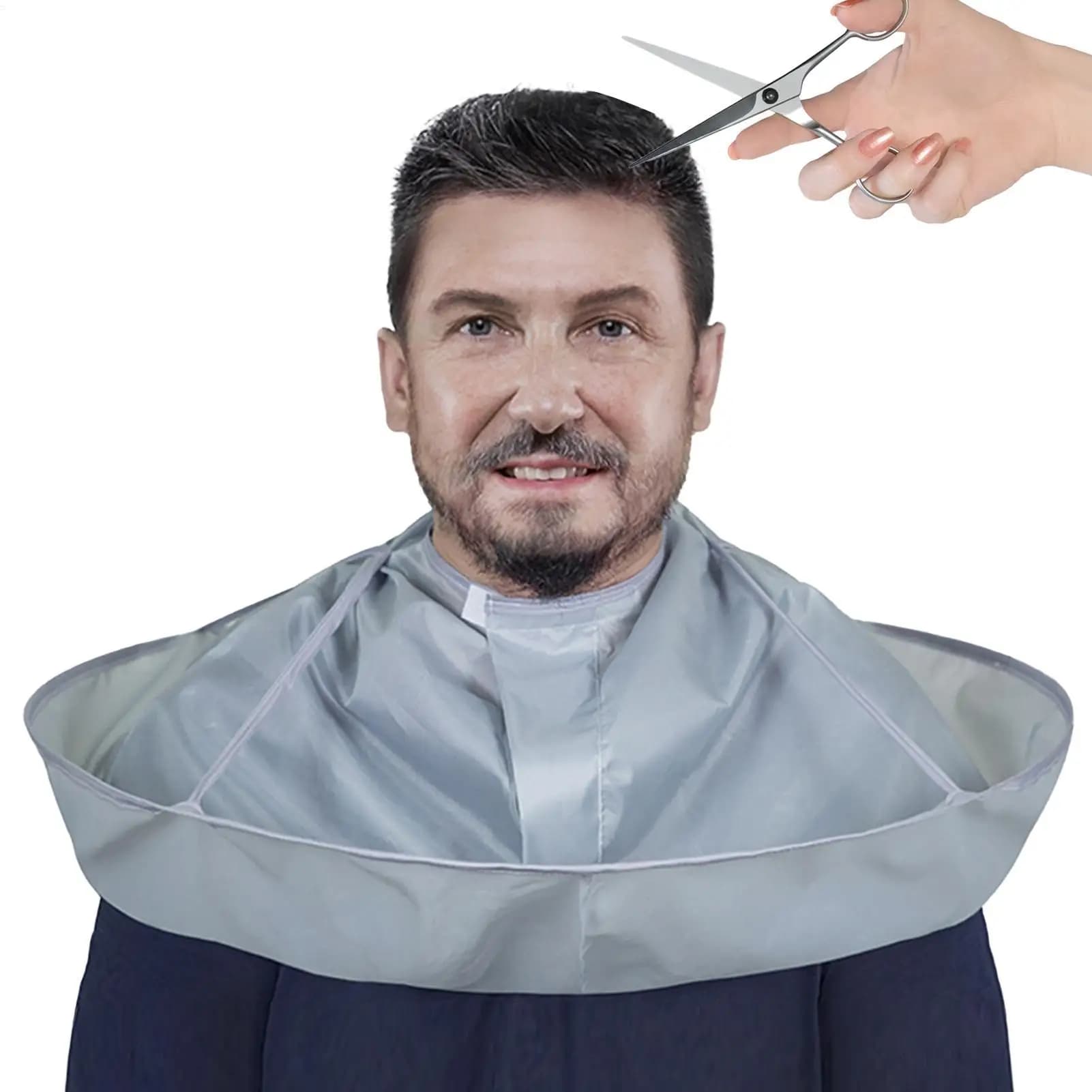 Cape de coupe de cheveux imperméable Cape de coupe de cheveux Cape de barbier Cape parapluie pliable outils de coupe de cheveux Cape de Salon accessoires de barbier