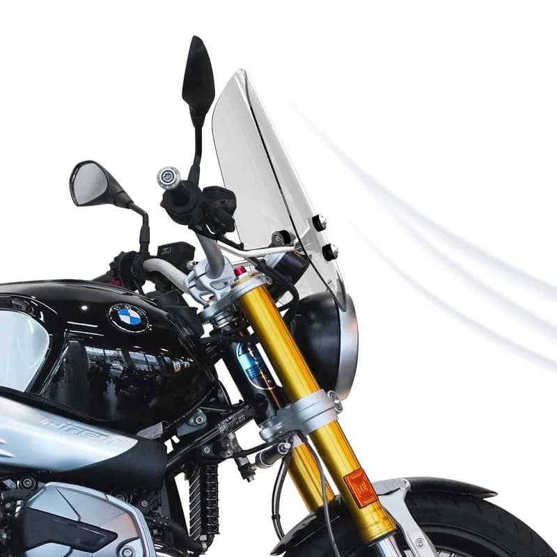 Accessoires de protection contre la pluie pour la modification du pare-brise BMW R NineT