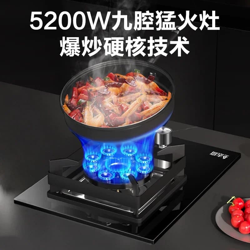 Cuisinière à gaz simple intégrée avec cuisinière à gaz GPL/naturel, cuisinière à gaz de haute qualité par Zhigao AF