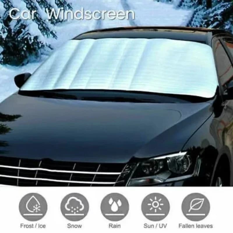 Pare-soleil pour vitres de voiture, protection contre la neige, la glace et les UV, pour pare-brise avant et arrière, visière de protection, accessoires auto
