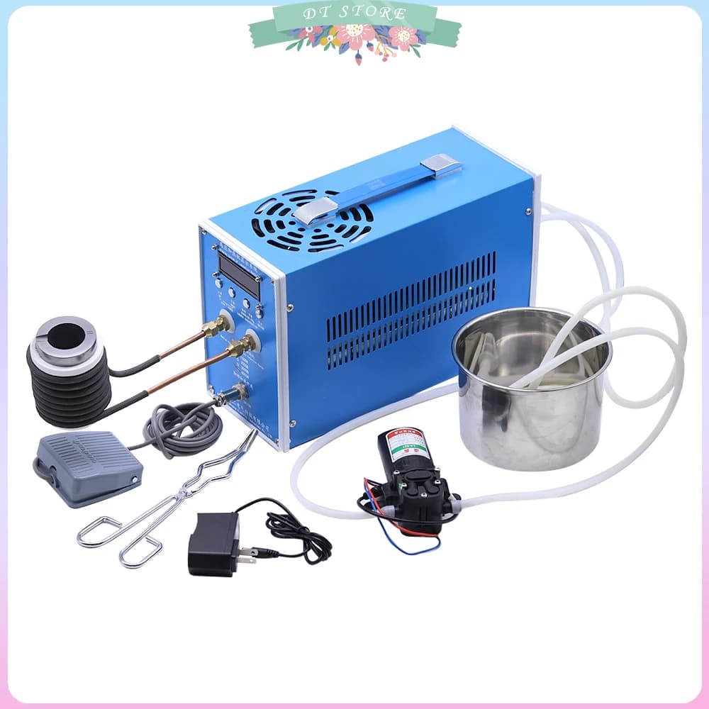 Machine de Chauffage à Induction de 12kW, Four de Fusion des Métaux, Équipement de Trempe des Métaux, Soudage à Haute Mort, 1 Ensemble
