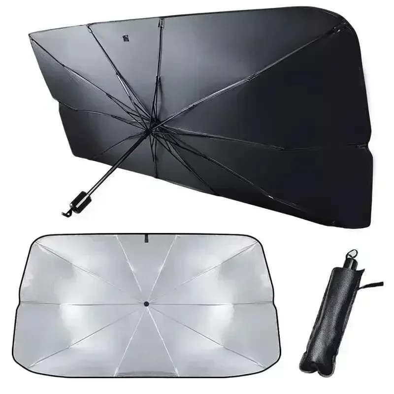 Pare-soleil de voiture pliable pour pare-brise, protection solaire avant, isolation thermique, accessoires automobiles pour l'été