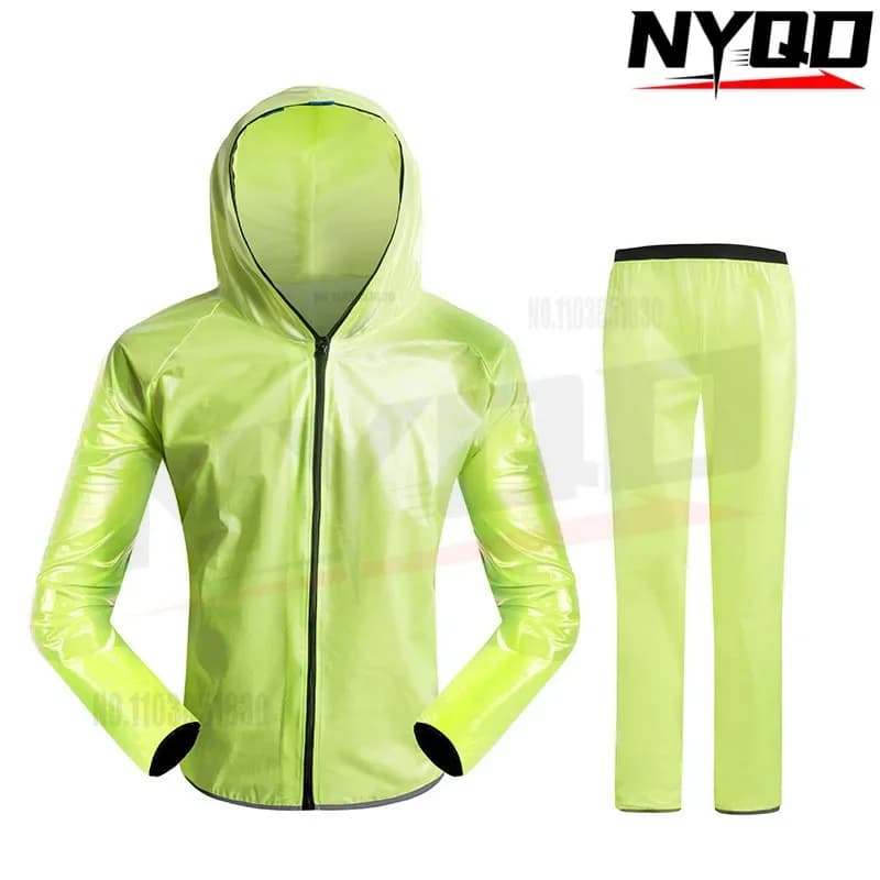 Moto imperméable pluie imperméable hommes en plein air équitation combinaison de pluie femmes mode coupe-vent vêtements de pluie veste de pluie RC01