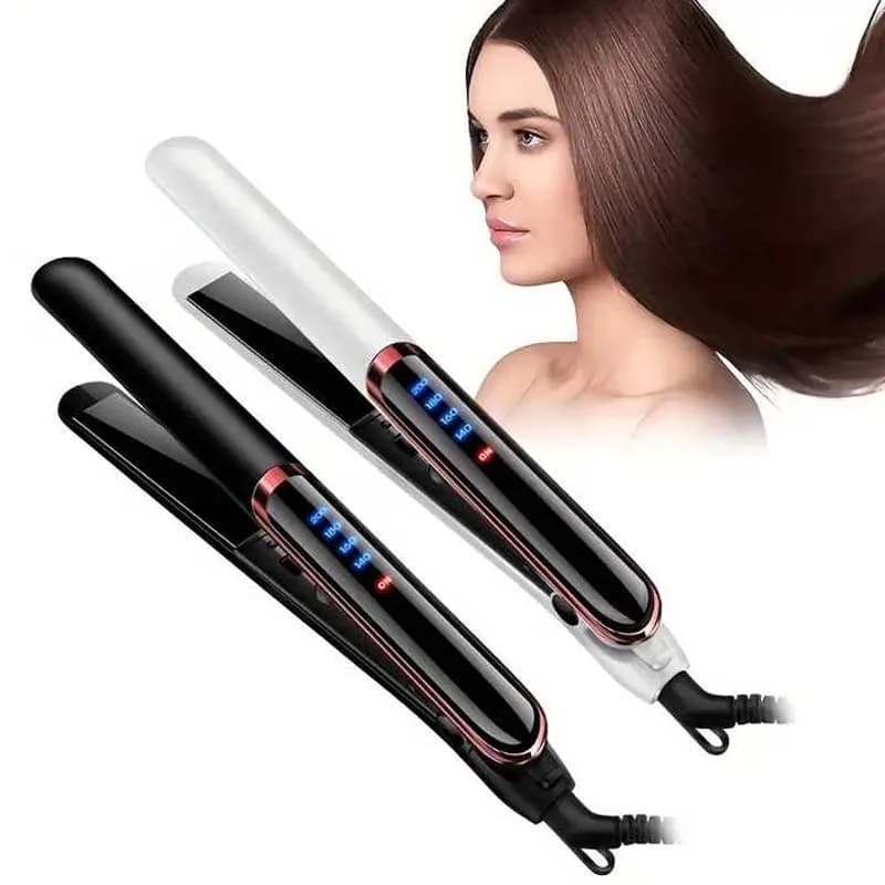 Lisseur et boucleur de cheveux à chauffage rapide et contrôle de température pour boucles ou ondulations, outil de coiffure professionnel