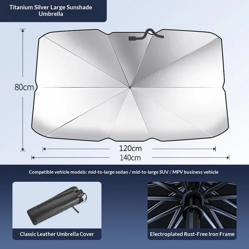 Parasol de voiture, pare-soleil pour pare-brise avant, isolation thermique, pare-soleil, parasol avant pour voiture.