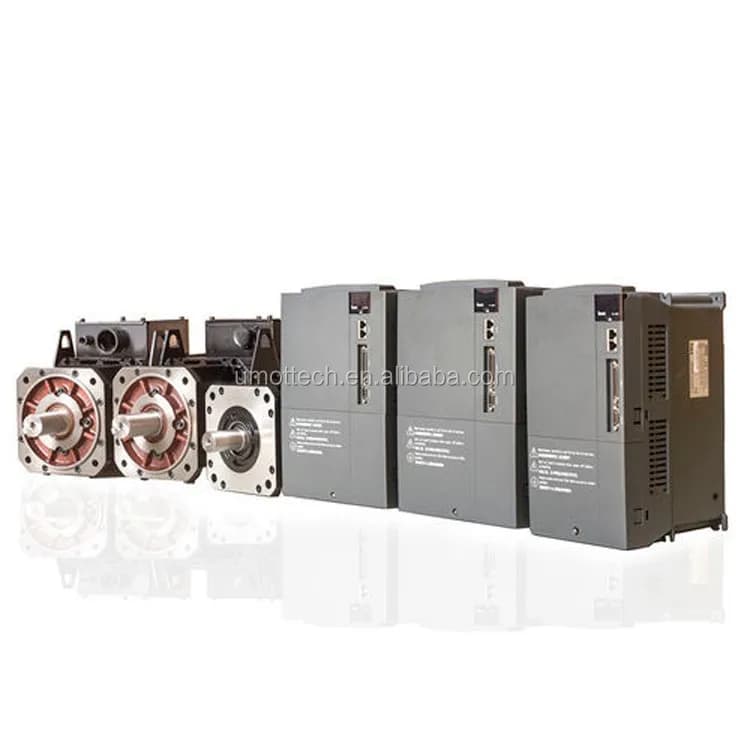 servomoteur industriel de la phase 15 Hp de servomoteur 380V de C.A. de 11kW avec le servomoteur et le câbles de 5m