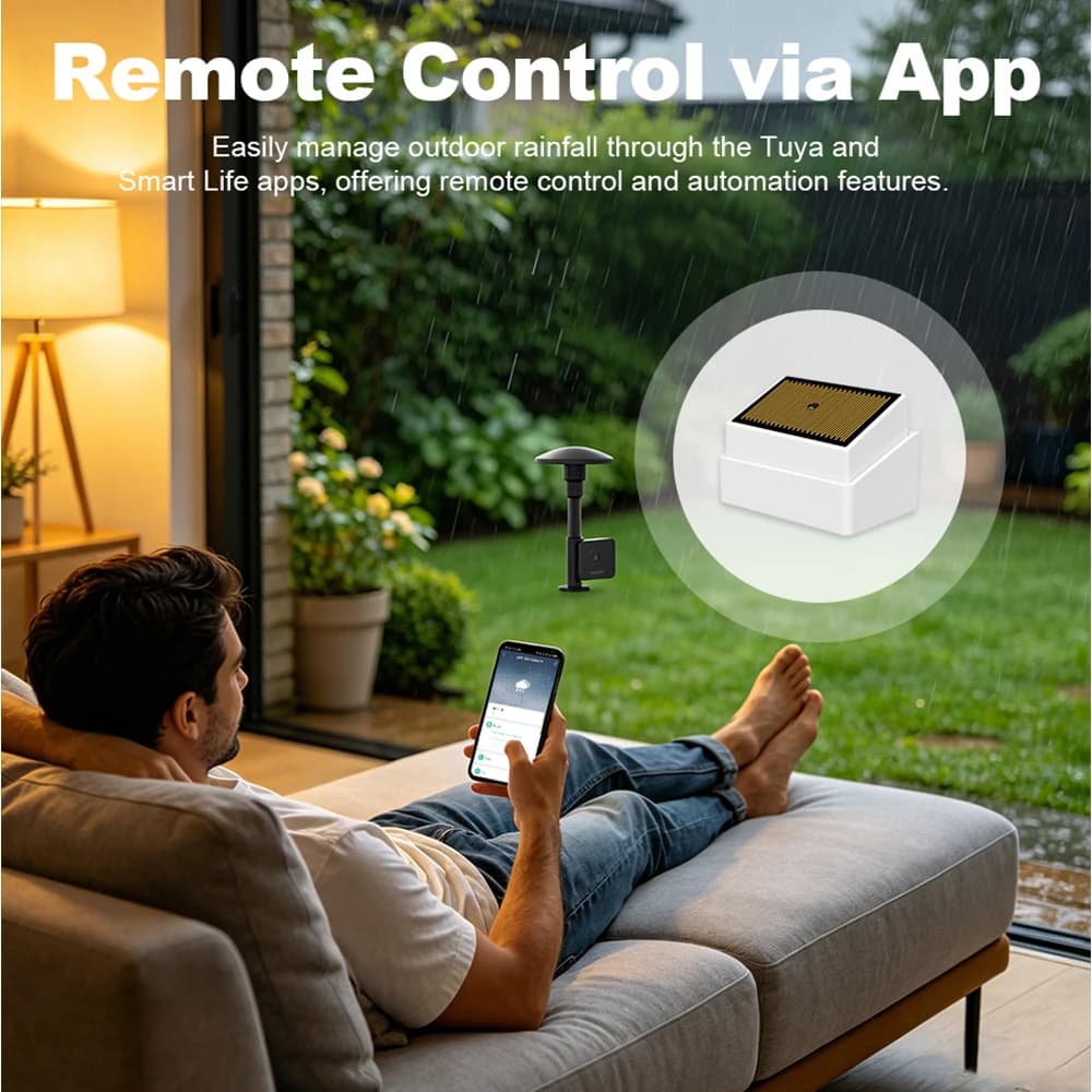 Capteur intelligent de détection de pluie Wifi Tuya
