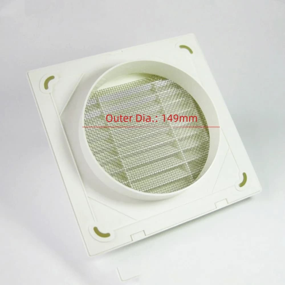 Grille de Ventilation murale extérieure 100/150mm