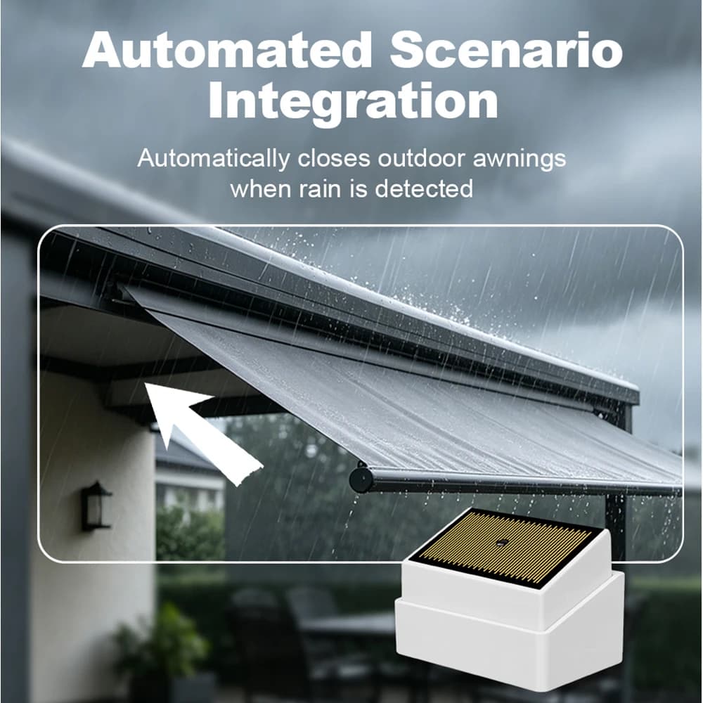 Capteur intelligent de détection de pluie Wifi Tuya