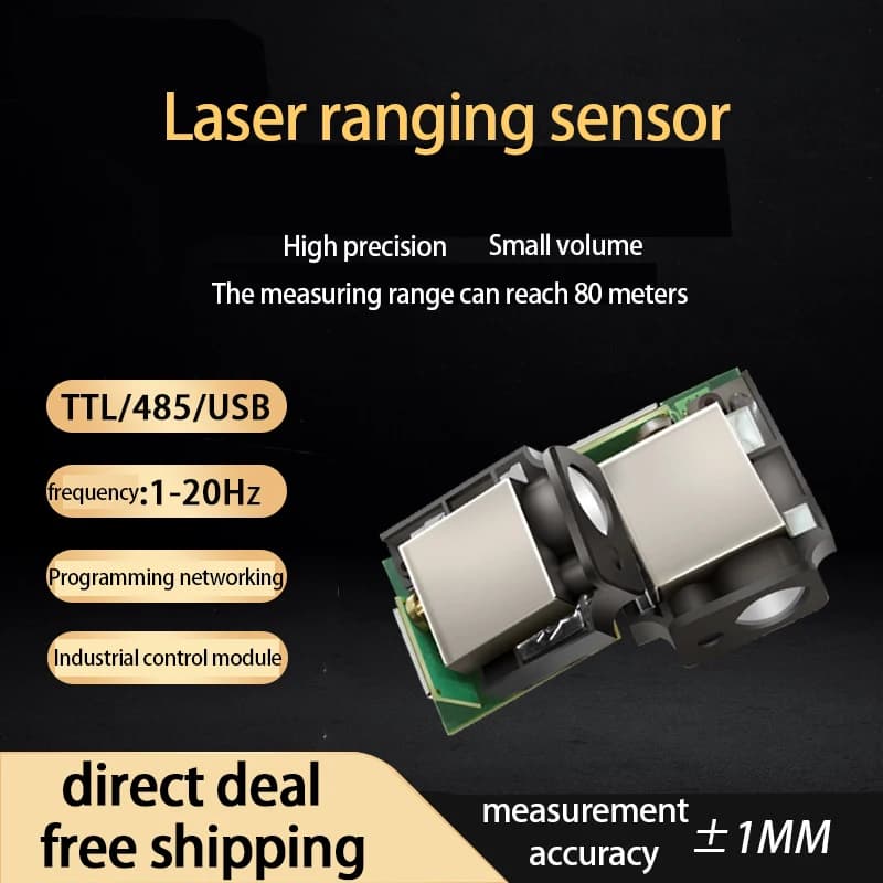 Capteur de Distance Laser Module de déplacement Lidar infrarouge Module de capteur de Distance compétition électronique capteur de Distance Laser dans
