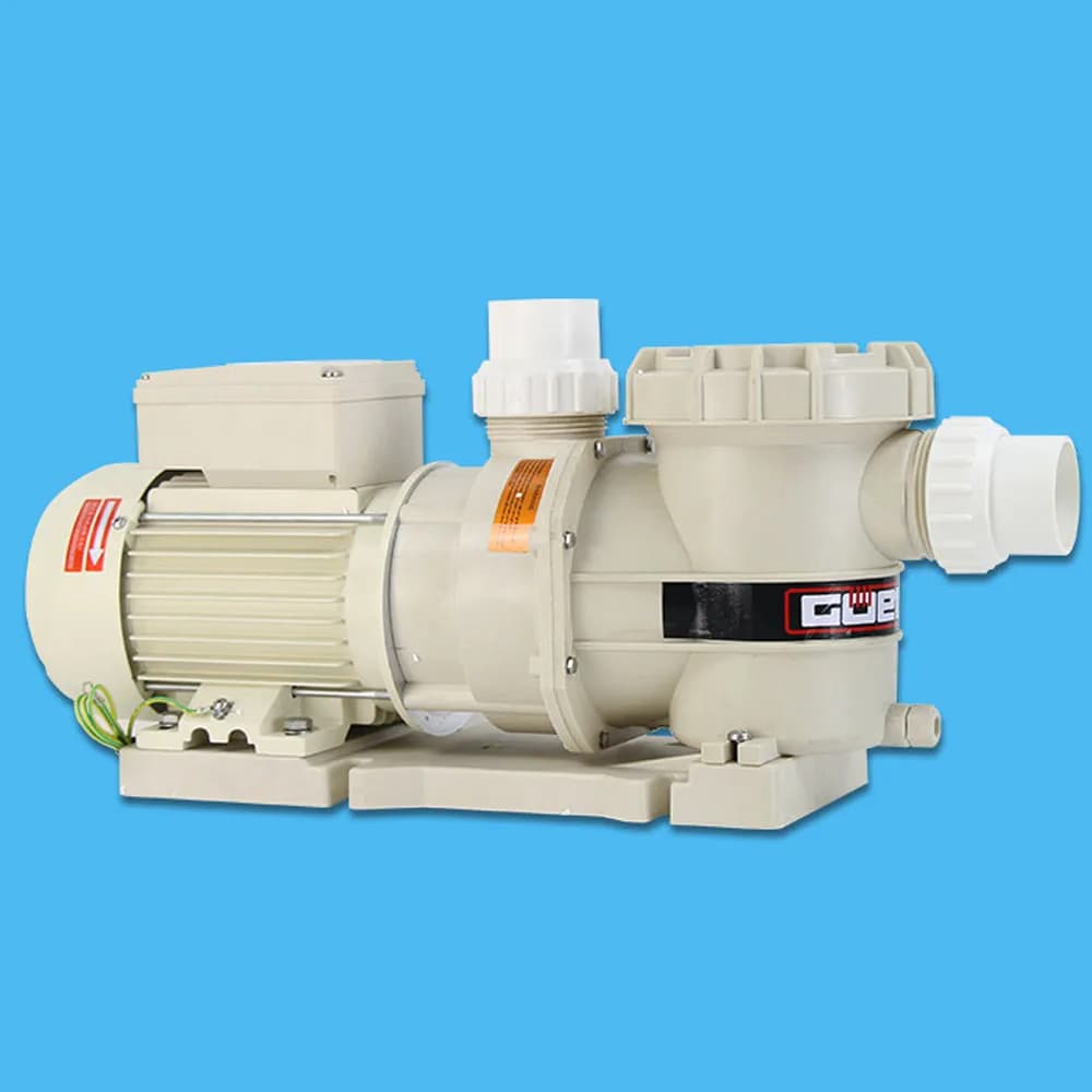 Pompe à eau de cowculation pour piscine 220V, pompe de piscine spa, pompe à eau de bain à haute température, booster de chauffage 1,2 hp/1,5 hp