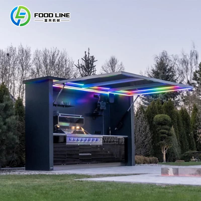 Pergola Cuisine Extérieure Meubles