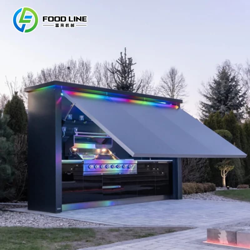 Pergola Cuisine Extérieure Meubles