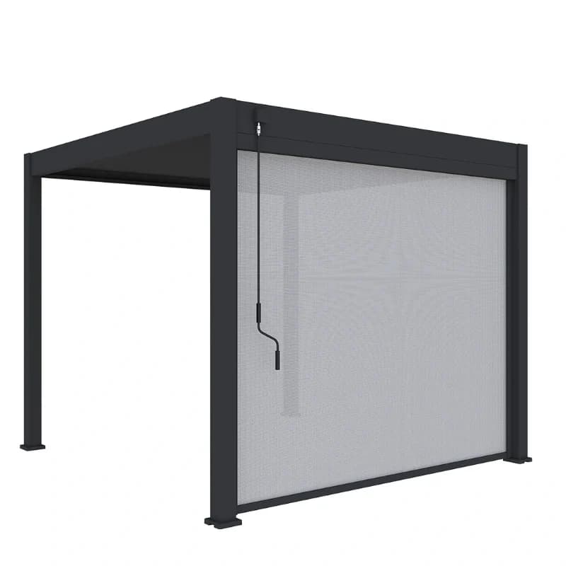Pergola bioclimatique en aluminium 3x3m/10x10 pieds