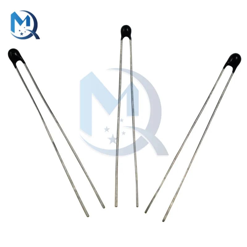 Thermistance NTC de mesure de température 10K 1% B3435 MF52A103F, résistance thermique, 10 pièces/paquet