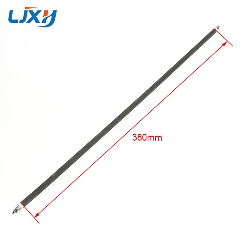 LJXH-Tube de chauffage tubulaire flexible de forme carrée, type droit, haute température, électrique