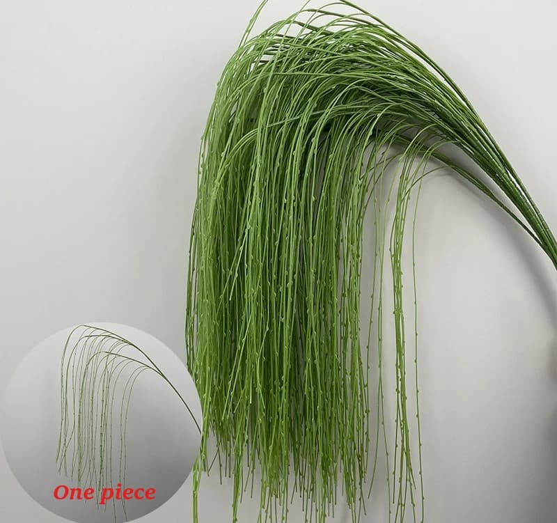 Vignes artificielles suspendues en saule vert, 3 pièces, pour mariage, jardin, cour, maison, fête en