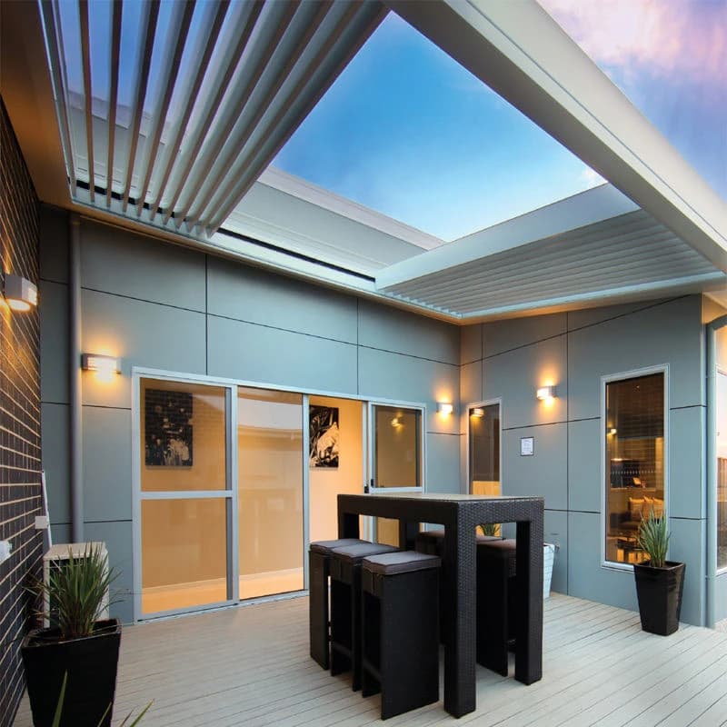 Pare-soleil étanche en aluminium, auvent pour Patio, abri de jardin extérieur, pergola