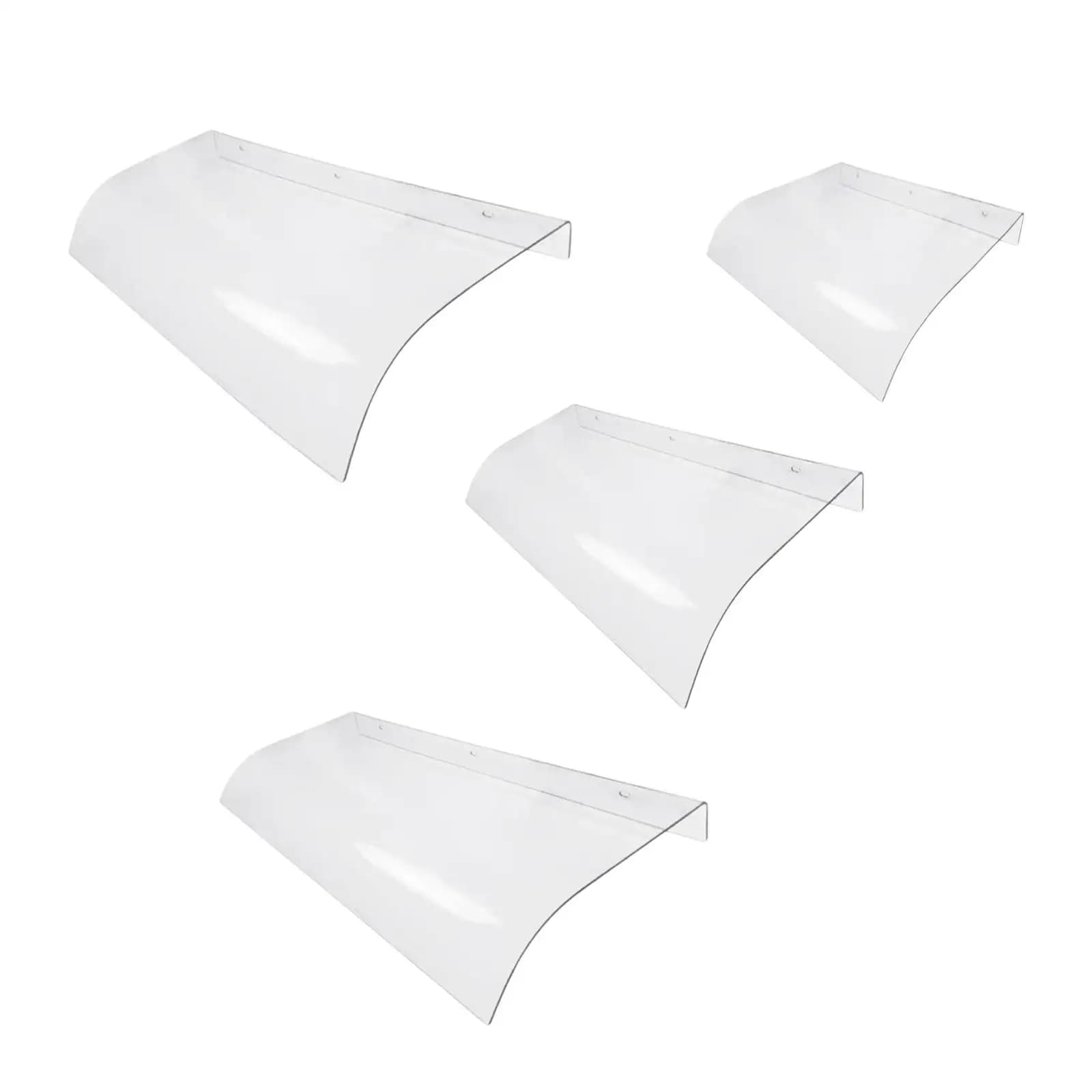 Auvent de fenêtre résistant aux intempéries, couverture de toit pour patio extérieur, abri pare-sole