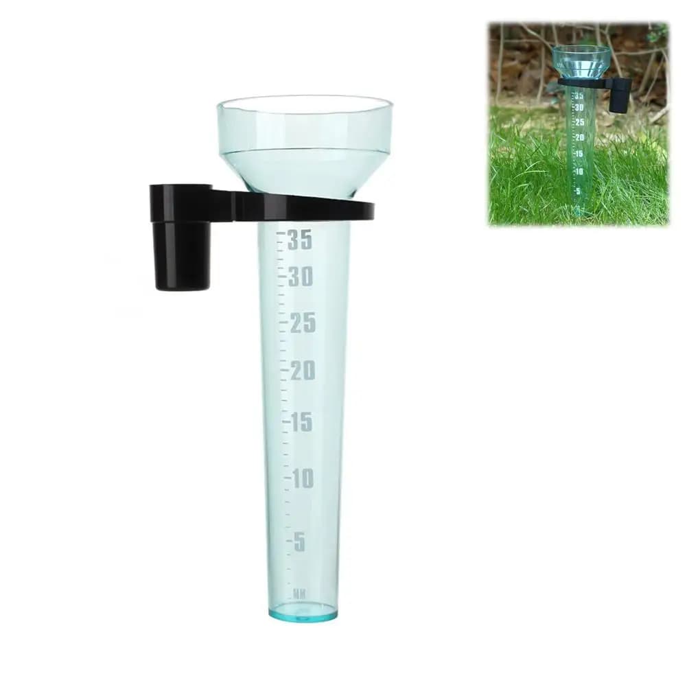 Pluviomètre 35 mm en polystyrène pour la mesure de l'eau de pluie, outil de mesure de la pluie pour