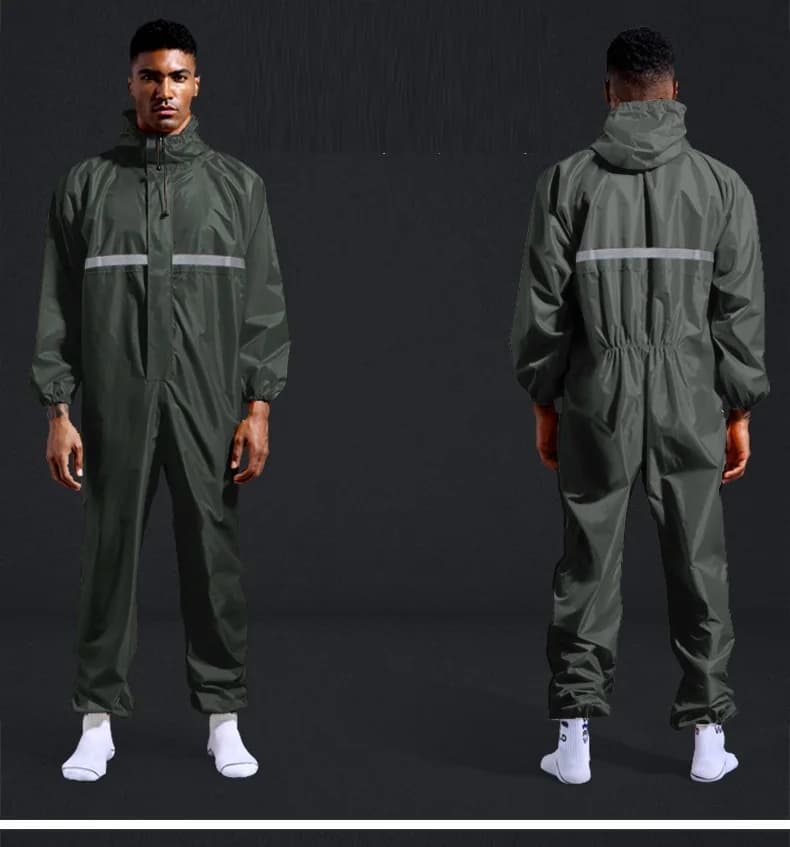 Salopette imperméable imperméable à capuche combinaison réfléchissante vêtements de travail anti-poussière peinture unisexe peintre vêtements de travail combinaisons de travail de sécurité