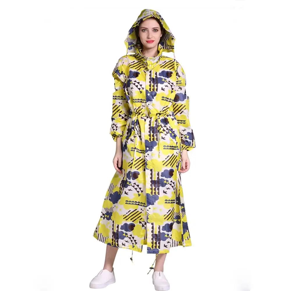 Imperméable long et respirant pour hommes et femmes, imperméable, poncho fin, veste de pluie pour dames, manteaux pour adultes, nouvelle mode