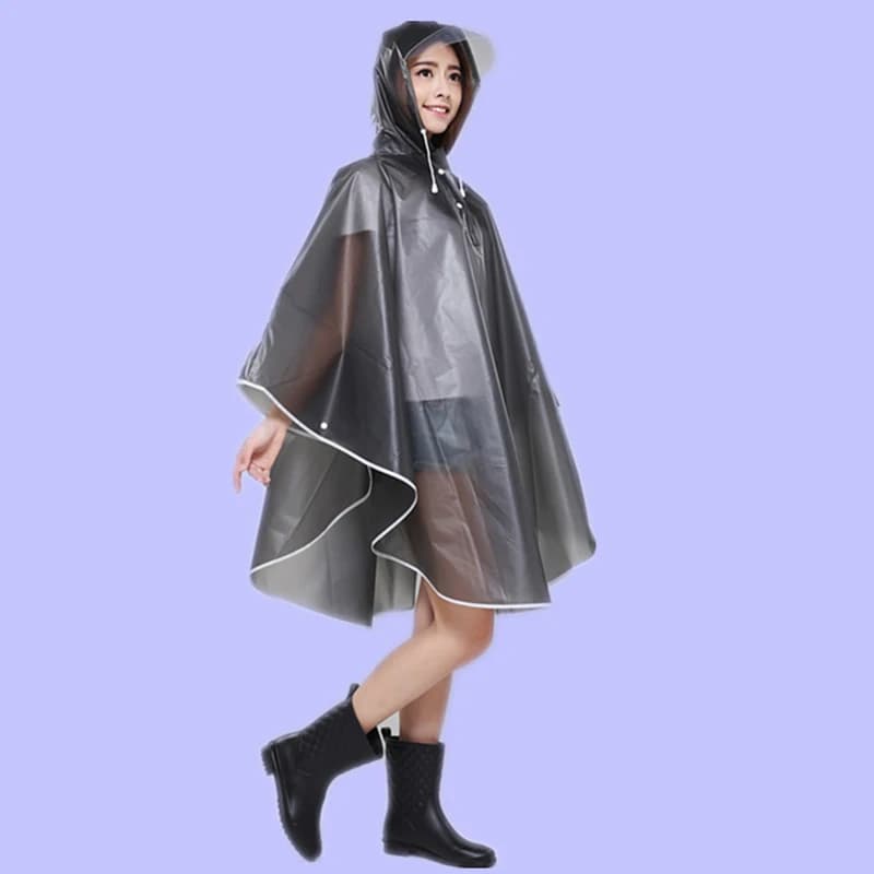 Manteau de pluie pour moto, imperméable, Cape, Poncho, capuche, coupe-vent, cyclisme, escalade, randonnée, voyage