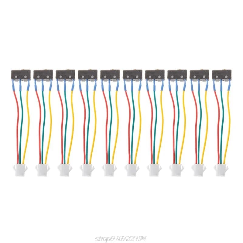 Micro interrupteur pour chauffe-eau à gaz, 10 pièces, interrupteur à trois fils, petite commande marche-arrêt sans séparateur N06, vente au détail, vente en gros, livraison directe