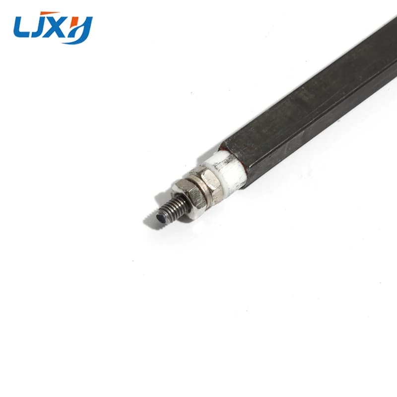 LJXH-Tube de chauffage tubulaire flexible de forme carrée, type droit, haute température, électrique, 152, 230V, 570-660W, 6x6mm