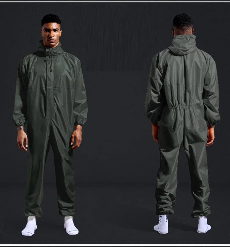 Salopette imperméable imperméable à capuche combinaison réfléchissante vêtements de travail anti-poussière peinture unisexe peintre vêtements de travail combinaisons de travail de sécurité