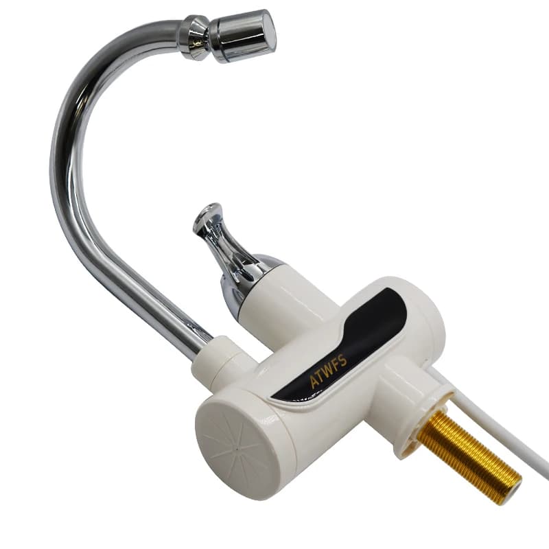 ATWFS 3000W chauffe-eau instantané sans réservoir robinet d'eau chaude électrique chauffage robinet de cuisine avec affichage de la température