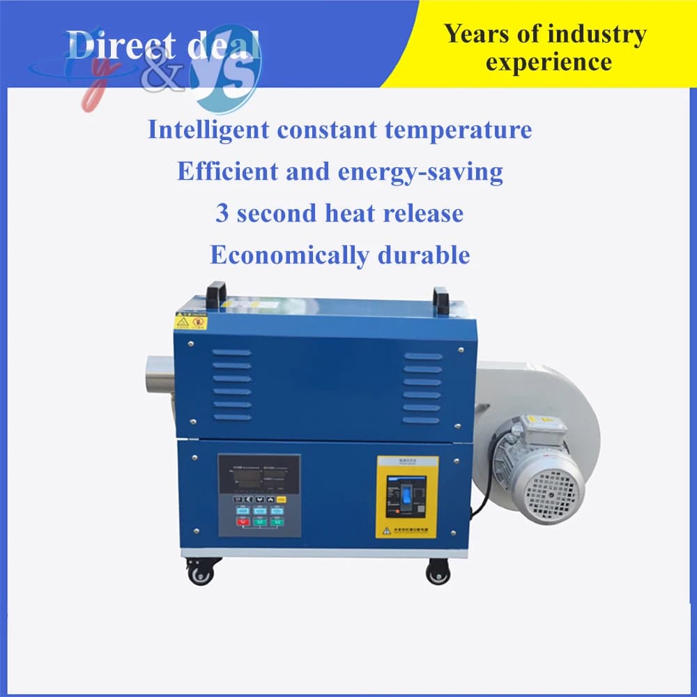 Four de séchage industriel à circulation d'air chaud, système de chauffage haute température avec testeur de pression et kit d'outils de réparation